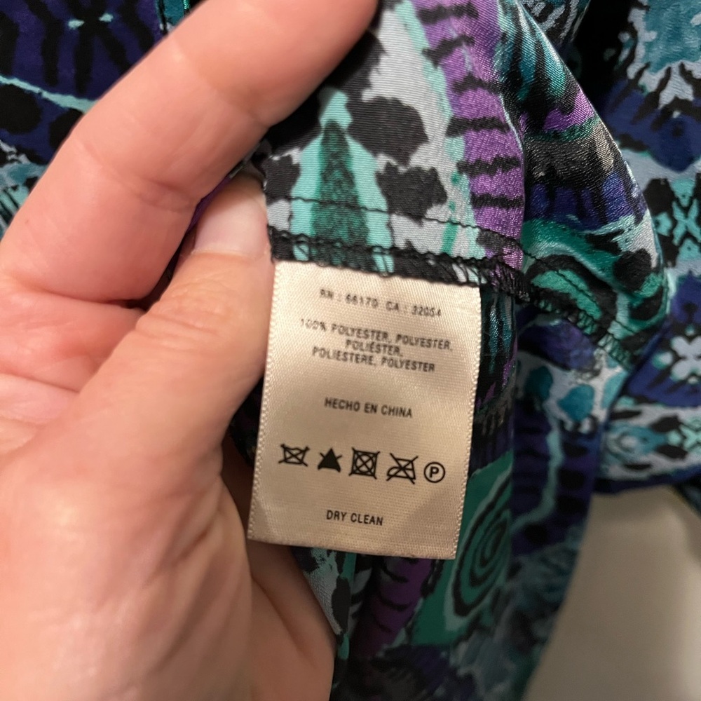 Anthropologie Maeve Ikat Frequencies dress M - Picture 6 of 9